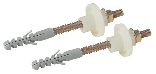 Kit de fixation murale lavabo ø10mm x 120mm